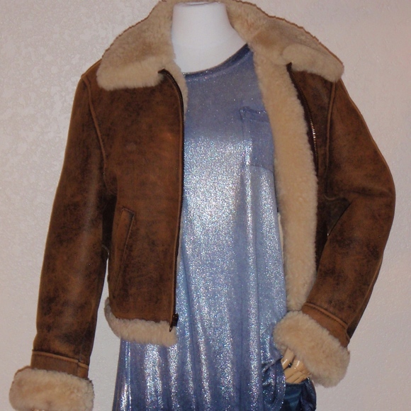 Vintage Other - US Armed forces Aviator Shearling Jacket